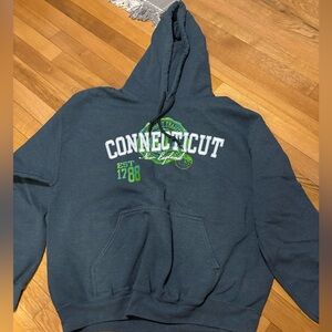 Connecticut Hoodie in Dark Gray